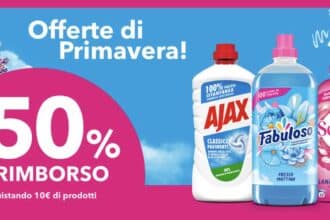 Cashback “Pulizie di primavera