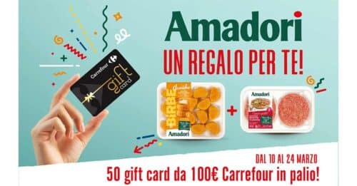 Concorso Amadori "Un regalo per te"