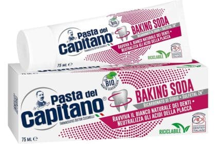 Dentifricio Pasta del Capitano Baking Soda Bio