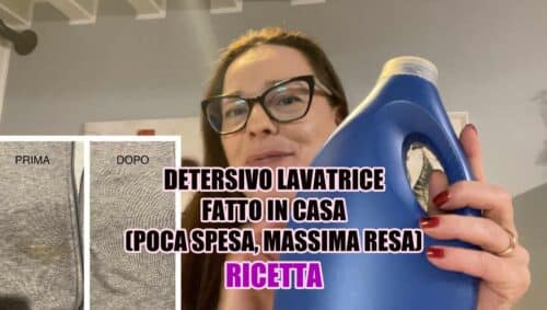 Detersivo lavatrice fatto in casa