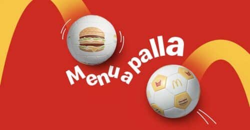 Pallone McDonald’s omaggio