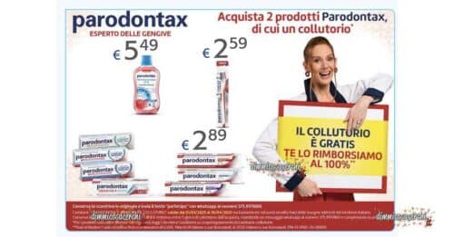 Parodontax ti rimborsa il collutorio