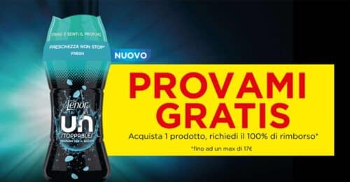 Profumatori Lenor "Provami gratis" 2025