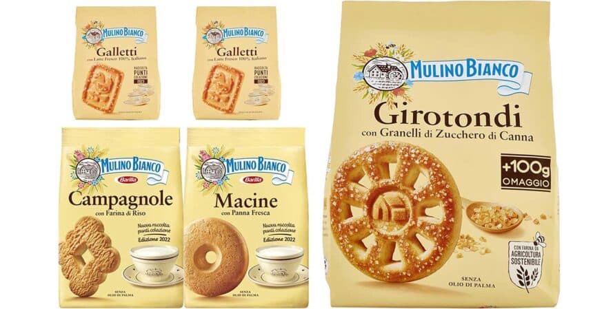 Scorta di biscotti Mulino Bianco: maxi confezioni da 800g a soli 2,15€!