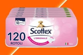 Scorta maxi di carta igienica Scottex