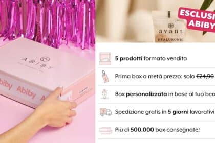 abiby box marzo offerta