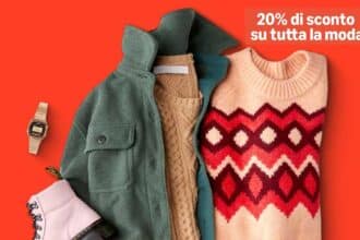 Codice sconto Amazon moda: 20% su tutto!