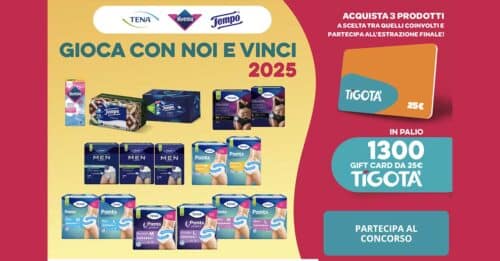 Concorso "Gioca e vinci con noi Marzo"