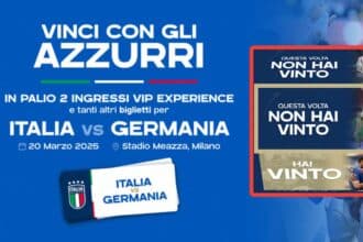 vinci con gli azzurri